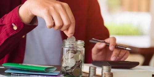 save money each month